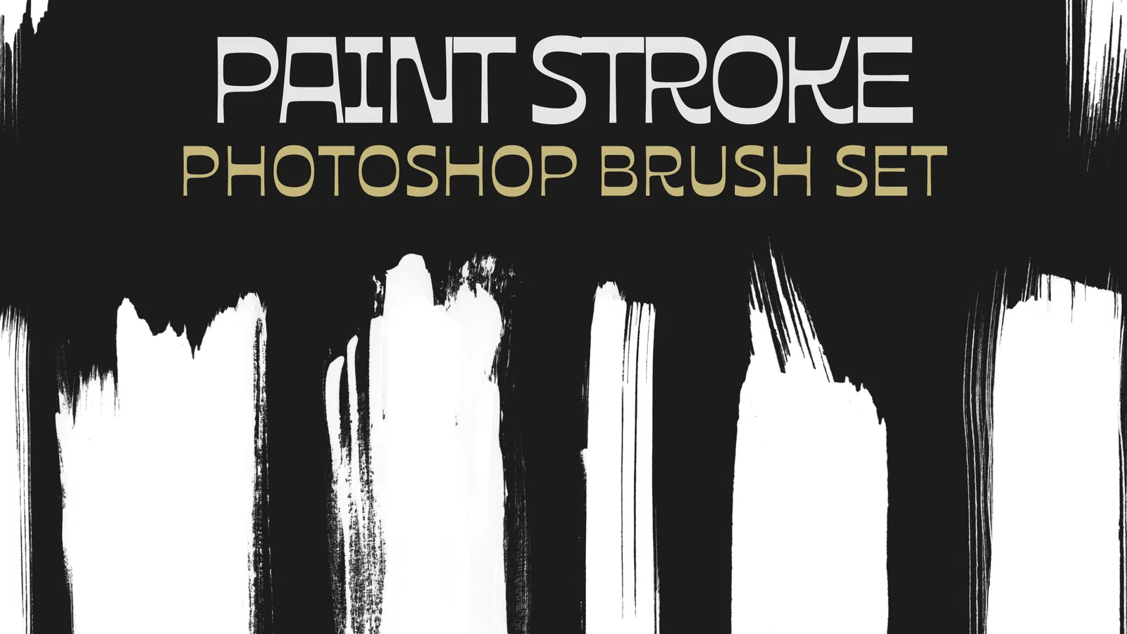 Paint Stroke Brush Set preview