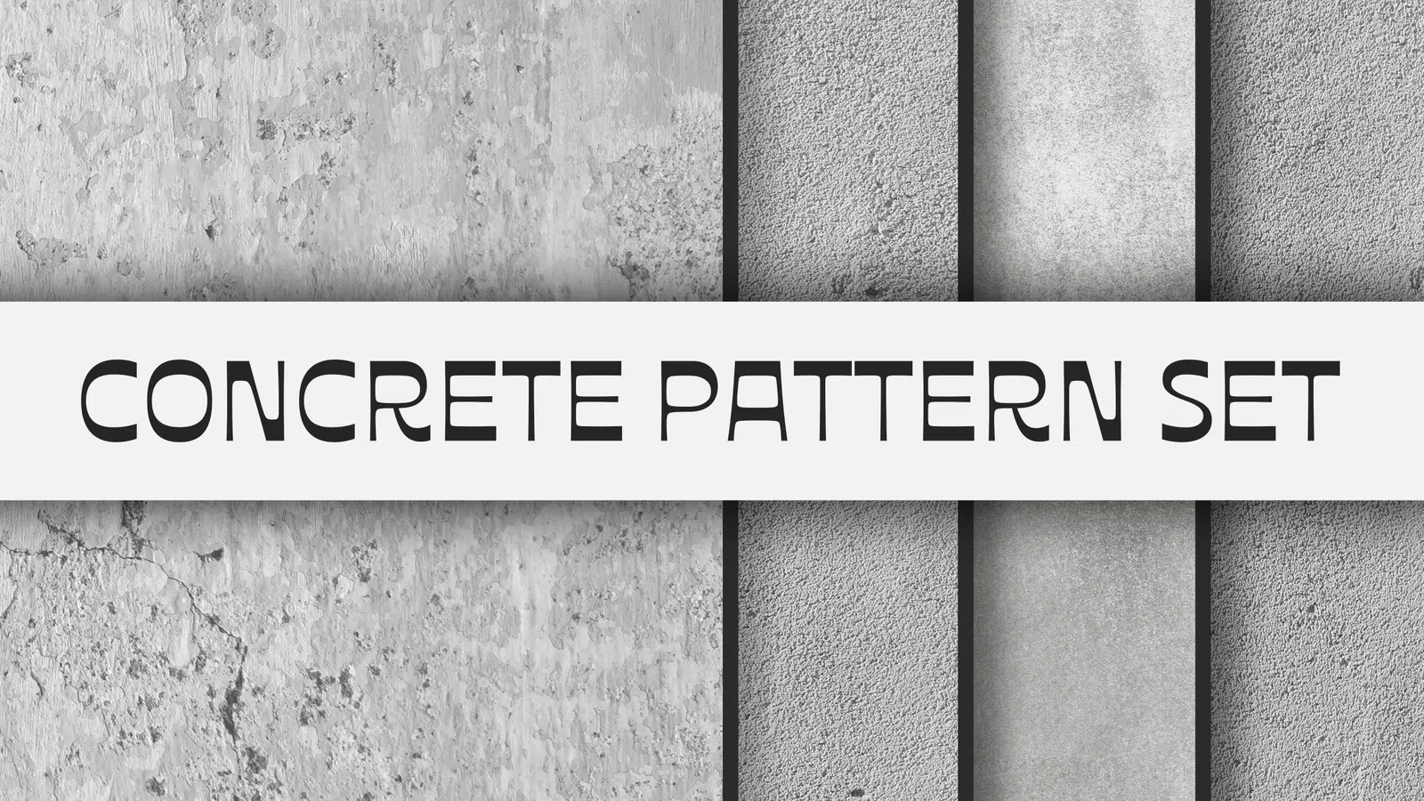 Concrete Background Pattern Set preview