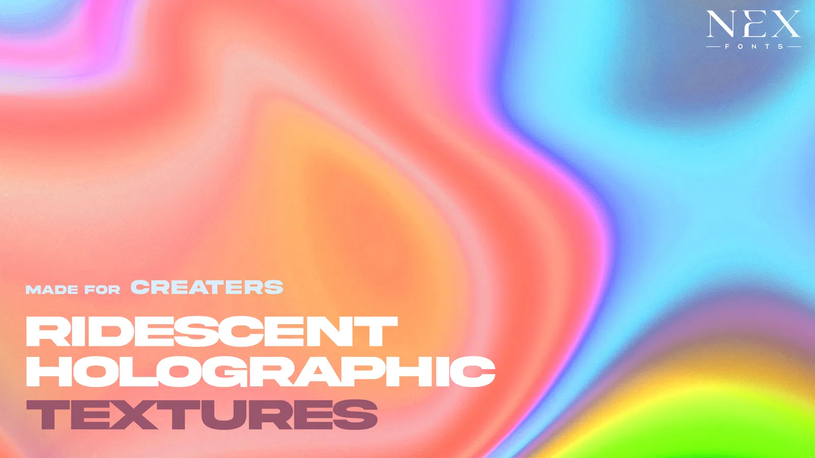 Iridescent Holographic Textures Pack preview