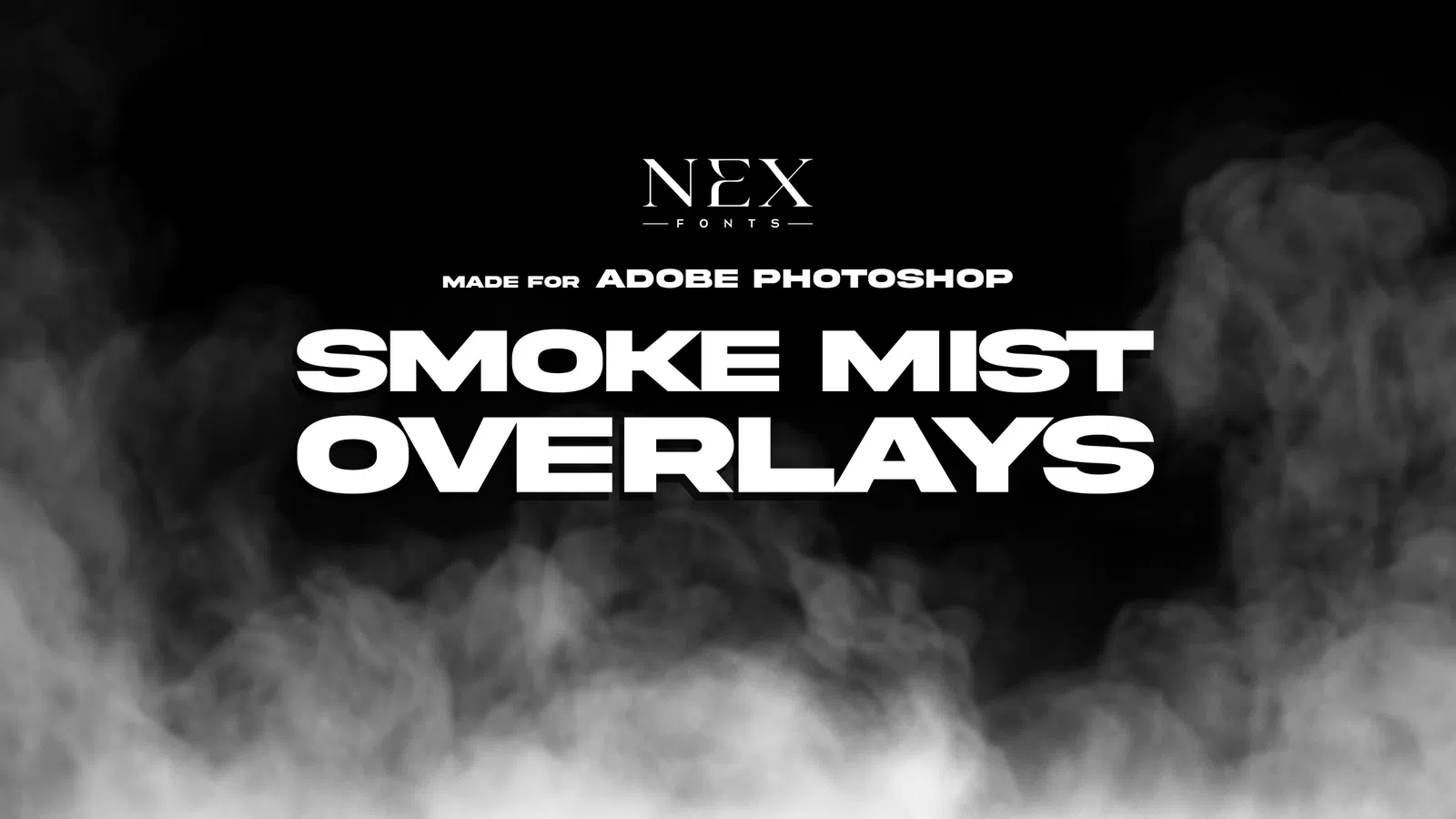 Smoke Mist Textures Pack preview showing the resource style and included visual treatment