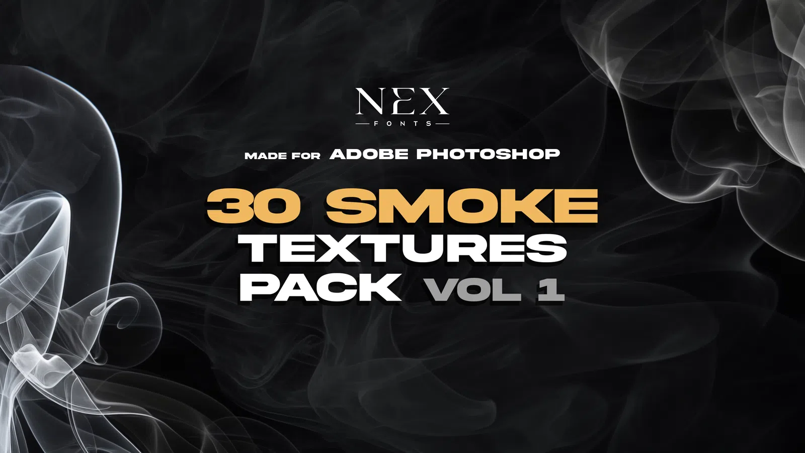 Smoke Textures Pack Vol. 1 preview showing the resource style and included visual treatment