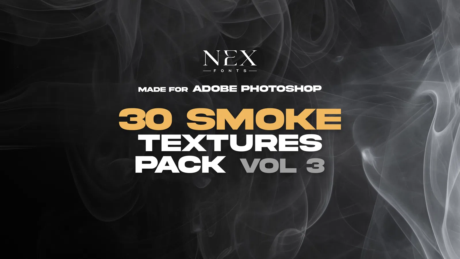 Smoke Textures Pack Vol. 3 preview showing the resource style and included visual treatment