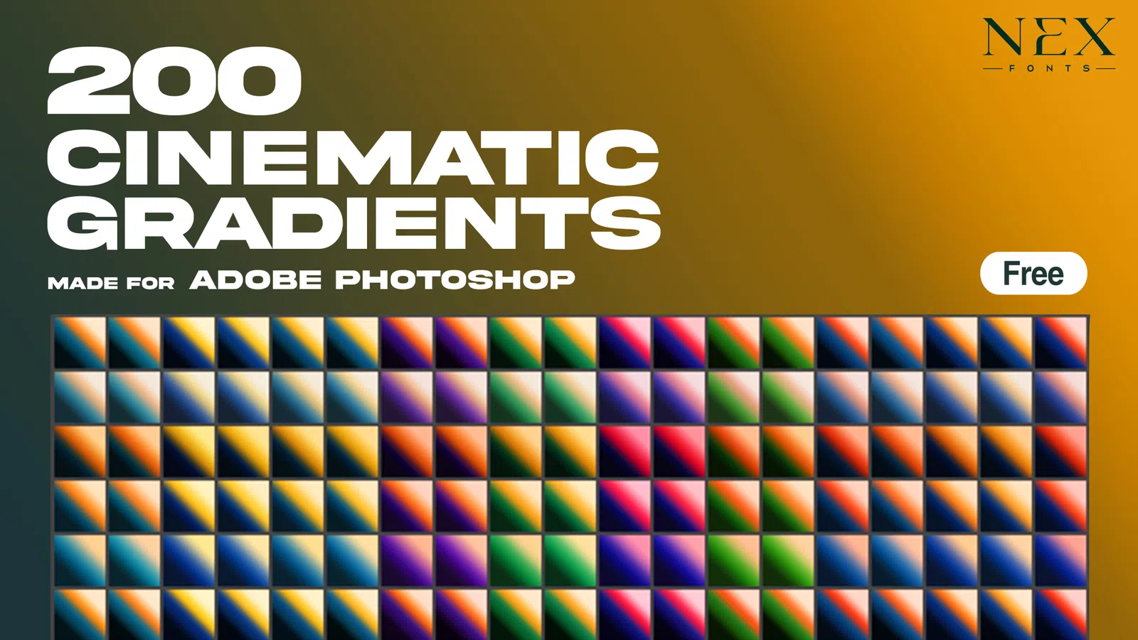 200 Cinematic Gradients Pack preview