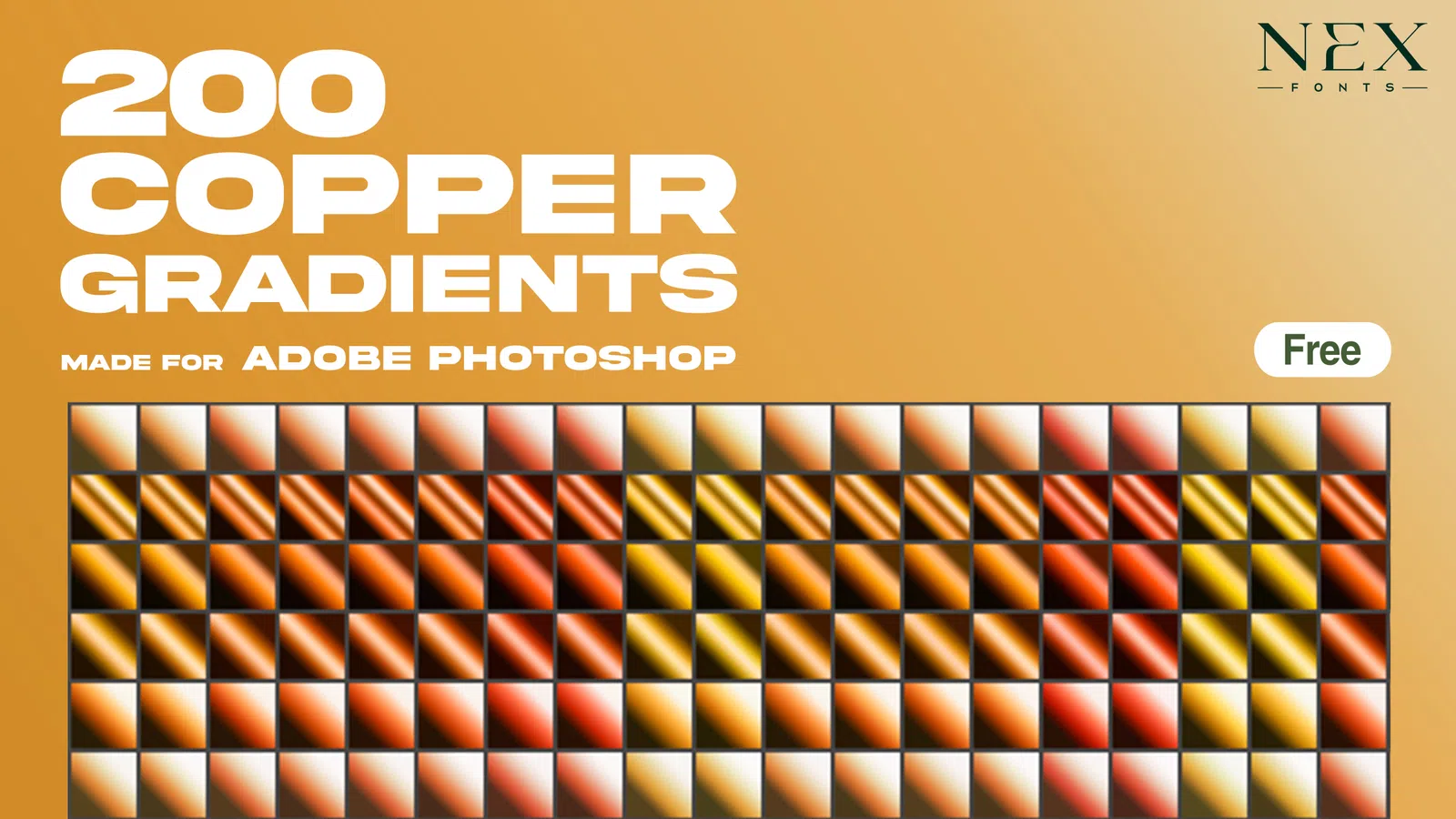 200 Copper Gradients Pack preview