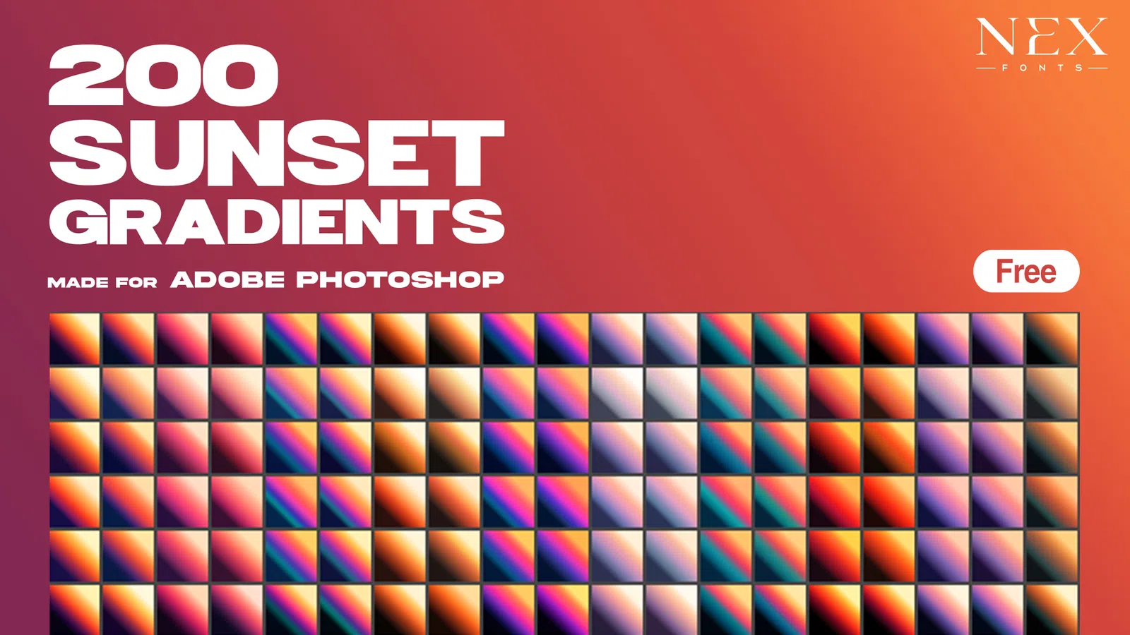 200 Sunset Gradients Pack preview