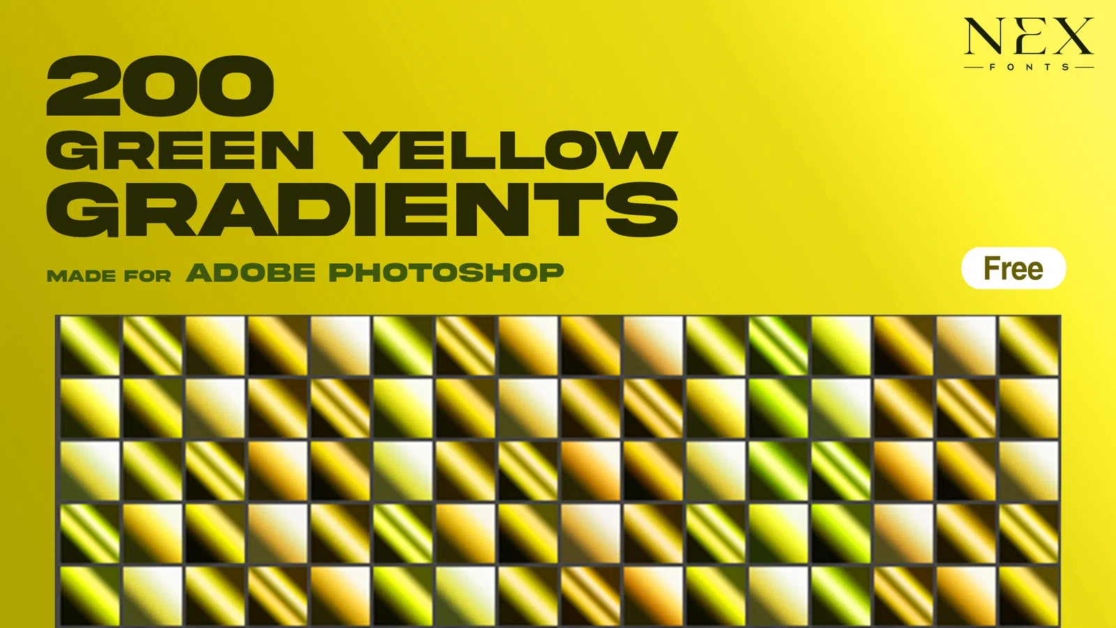 Green & Yellow Gradient Set preview