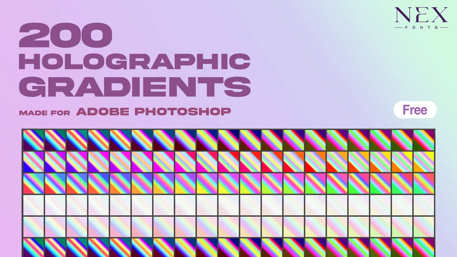 Holographic Gradients Pack preview