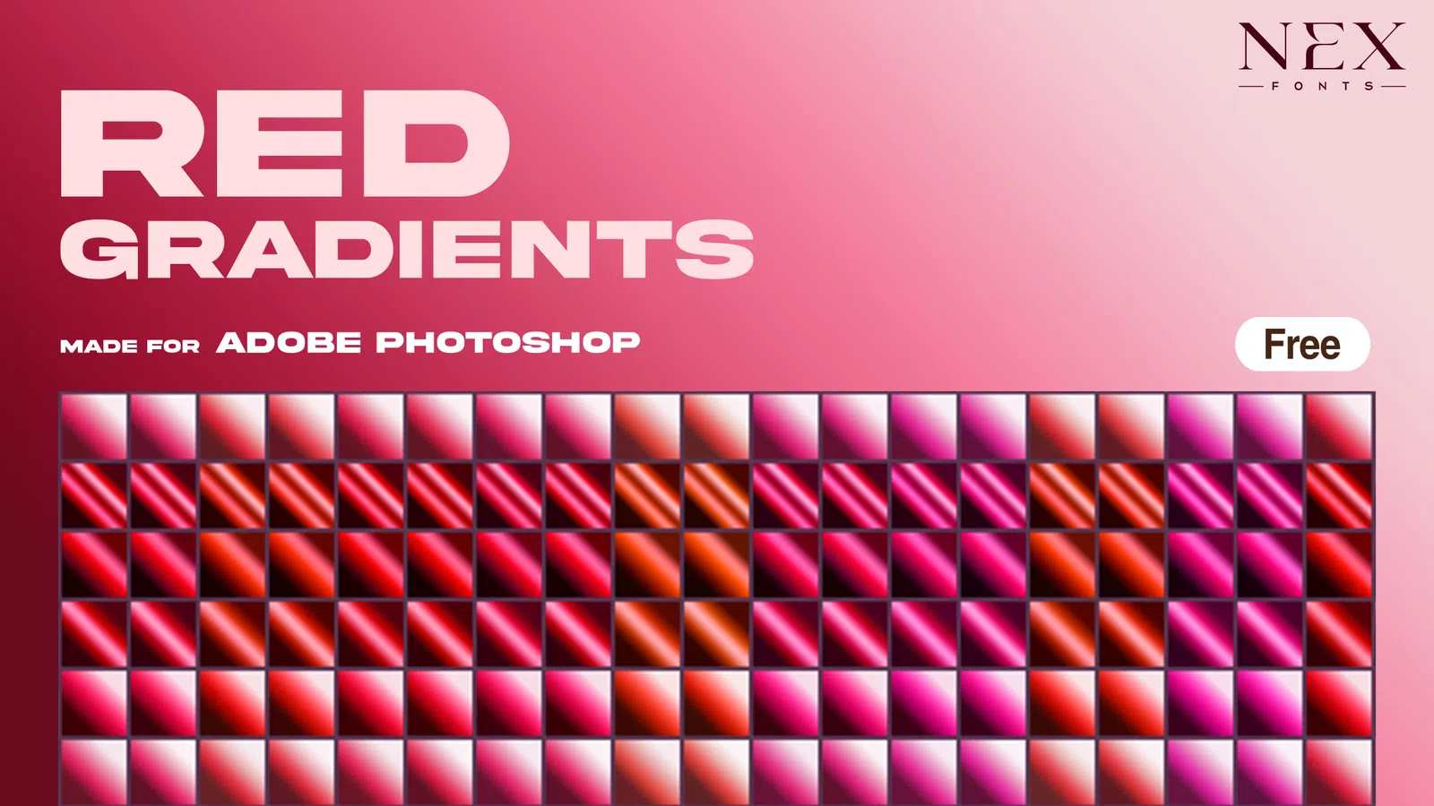 Red Gradients Pack preview