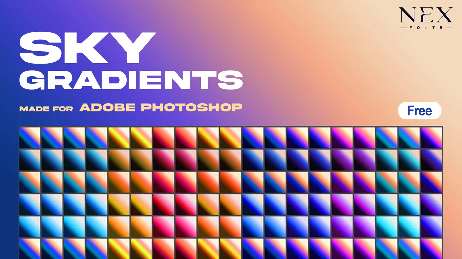 Sky Gradients preview showing the resource style and included visual treatment